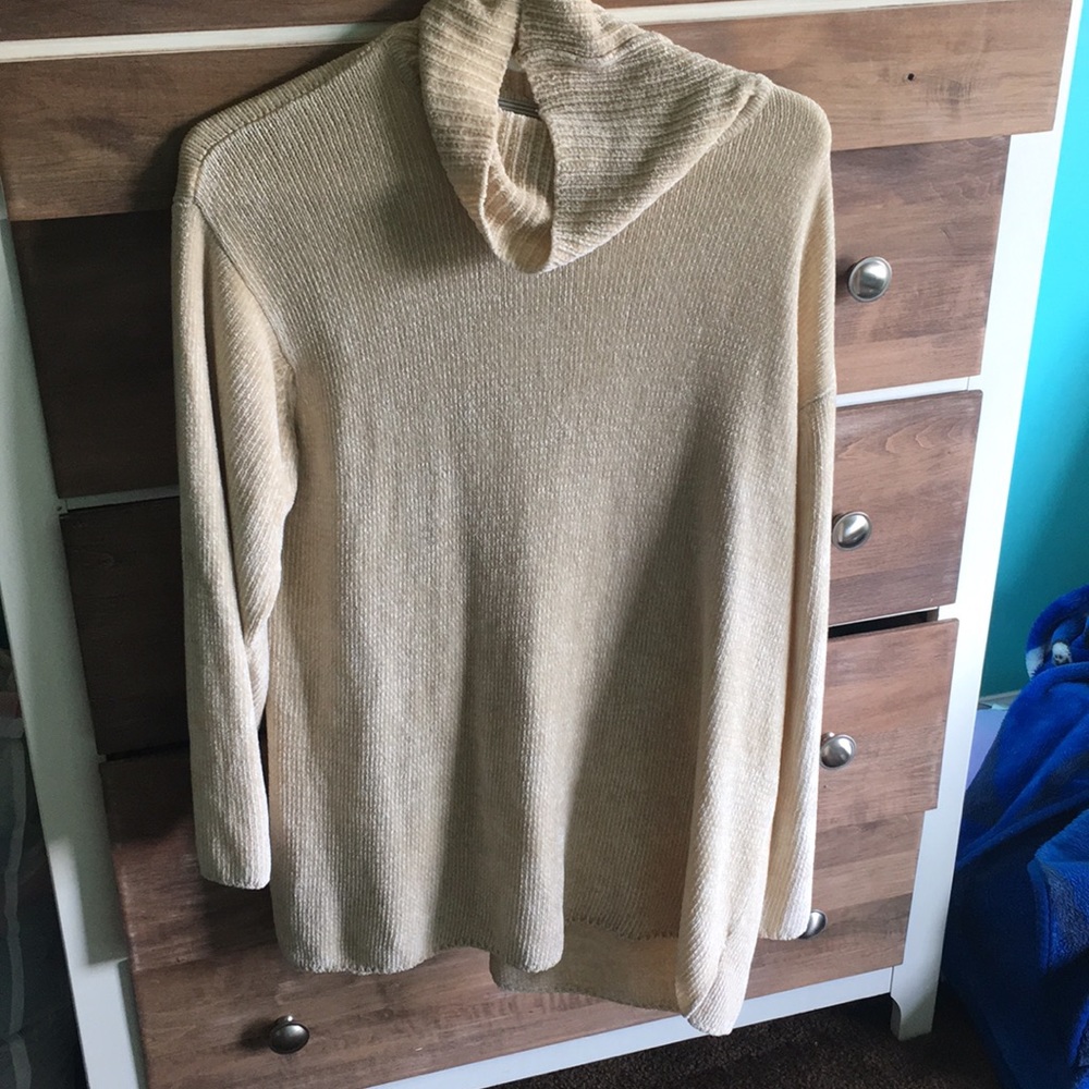 Cowl neck sweater